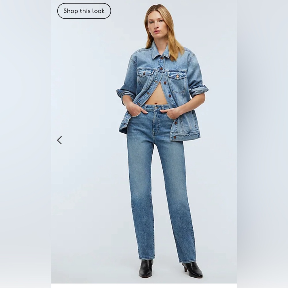 NWT Madewell 90’s Straight Jean